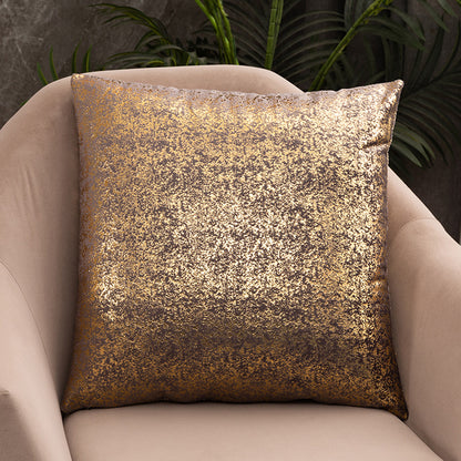 BYC Home | Rich Velvet Snowflake Gold Stamping Pillowcase