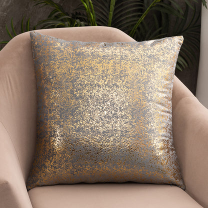 BYC Home | Rich Velvet Snowflake Gold Stamping Pillowcase