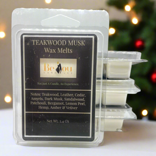 Be You Candles | Teakwood Musk Wax Melts